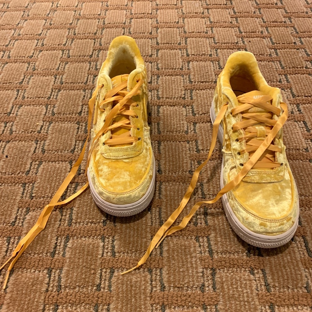 Velvet Nike Air Force 1’s